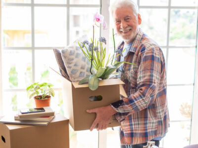 senior, packing, moving, assisted living, group home